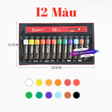  Acrylic bộ 12/24 màu 12ml Giorgione - màu vẽ chuyên nghiệp 