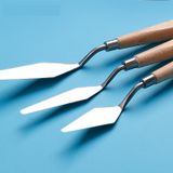  Bộ 5 Bay Trộn Màu Thép Không Gỉ Mont Marte - Studio Palette Knife Set 5pce 