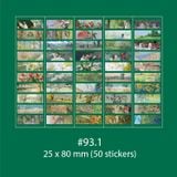  Sticker thư viện ảnh sáng tạo trang trí Scrapbook, sổ tay, vở (Bộ 50 sticker) - [ 093 ] 