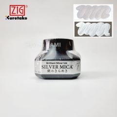  Mực nhũ bạc Kuretake SIlver Mica, 60ml 