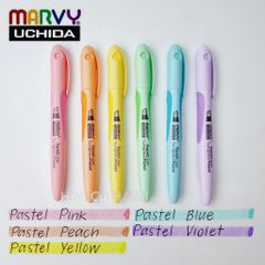  Bút dạ quang tone pastel Marvy (Pastel Liner - 8000) 