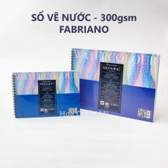  Sổ vẽ Fabriano 300gsm lò xo 