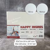  Giấy Vẽ Chì HAPPY INGRES - chuyên dùng để luyện thi 