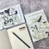  Nabii IMA SKETCHBOOK bìa gáy may A5 160gsm 50 Tờ 