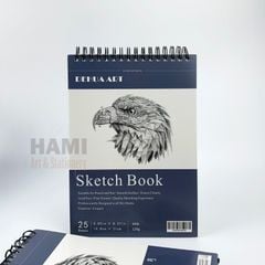  Sổ vẽ phát thảo SKETCHBOOK 120gsm A5-25 tờ 