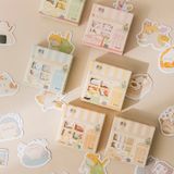  Sticker chủ đề động vật siêu dễ thương trang trí sổ tay, scrapbook, planner,... [ 092 ] 