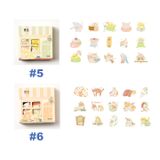  Sticker chủ đề động vật siêu dễ thương trang trí sổ tay, scrapbook, planner,... [ 092 ] 