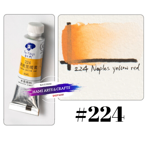  Màu nước Paul Rubens 5ml Pigment Watercolor hạng Student (tuýp lẻ P1) 