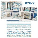  Washi tape bộ ánh nhũ cuộn trang trí sổ tay… [ 076 ] 