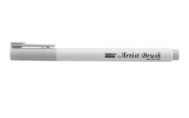  Bút cọ màu Marvy Artist Brush 1100 (Grey series) 