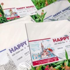  Giấy Vẽ Chì HAPPY INGRES - chuyên dùng để luyện thi 