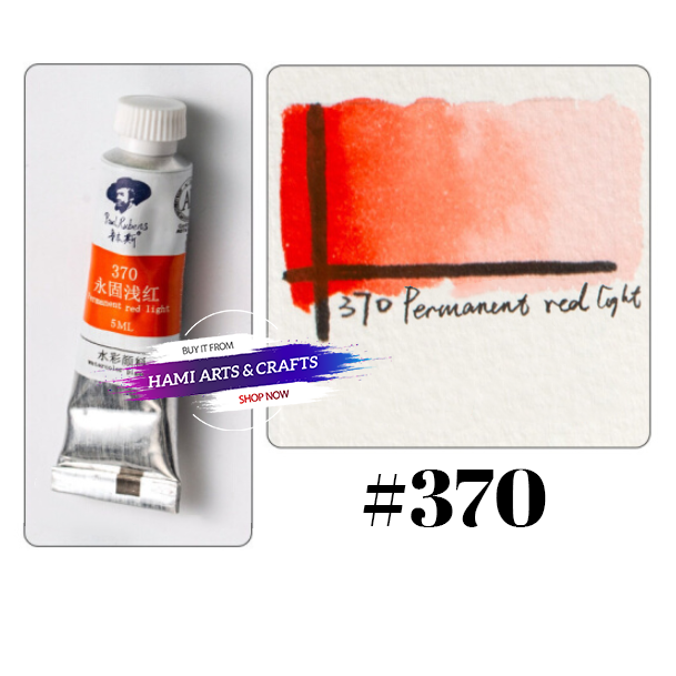  Màu nước Paul Rubens 5ml Pigment Watercolor hạng Student (tuýp lẻ P1) 