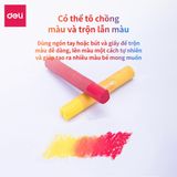  Bút sáp dầu chuyên nghiệp Deli - Hộp giấy - 24/36/48 màu - 72087 / 72088 / 72089 