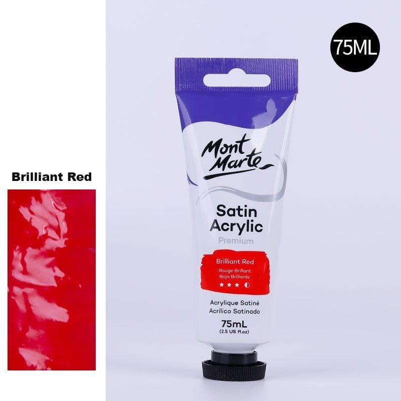  Màu Acrylic Satin Paint 75ml (2.5oz) (P1) 