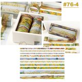  Washi tape bộ ánh nhũ cuộn trang trí sổ tay… [ 076 ] 