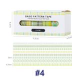  Bộ 8 cuộn Washi Tape theo chủ đề SA08 trang trí scrapbook, sổ tay planner,.. [ 065 ] 