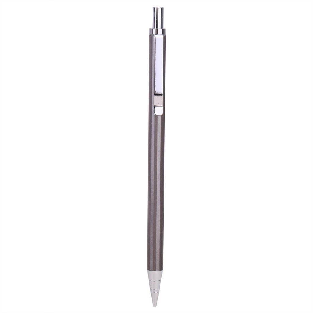  Bút chì kim bấm kỹ thuật 0.5mm Deli -1 chiếc - Mechanical pencil bảo vệ ngòi chì kèm đầu tẩy thân kim loại chống hao mòn - E6490 