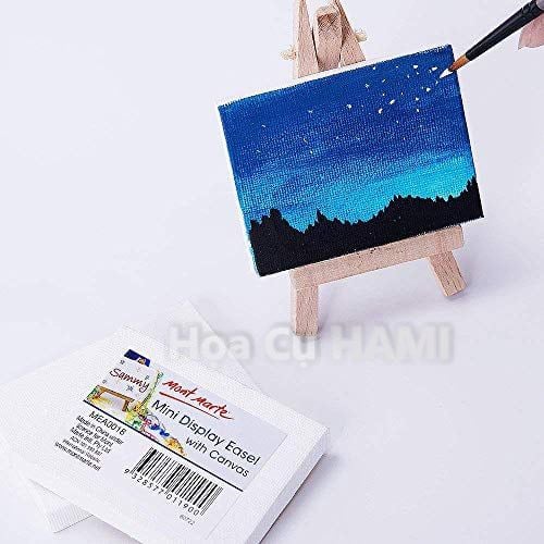  Toan Vẽ Mini Mont Marte Kèm Giá - Mini Display Easel With Canvas 