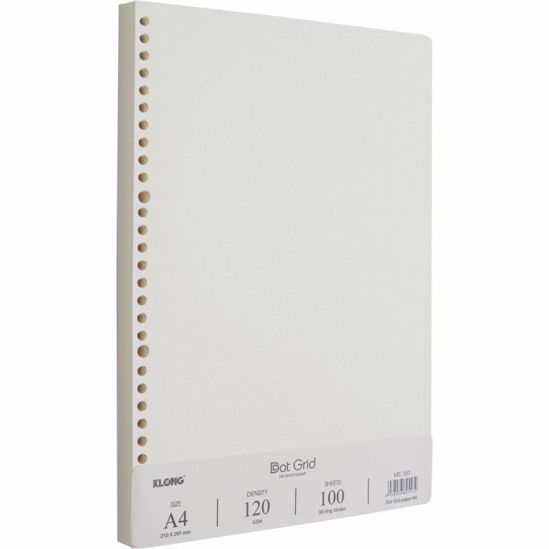  Ruột sổ còng Dot Grid A4 - 100 tờ; MS: 557 