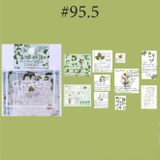  Sticker Fuyu X9959 trang trí Scrapbook, sổ tay, vở  (set 40 stickers) - [ 095 ] 