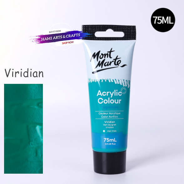  Màu Acrylic Mont Marte Tuýp 75ml - Bảng 1 màu lẻ 