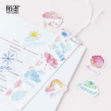  Hộp 46 Miếng Dán Sticker Cloudy Trang Trí Sổ Thiệp  [ 084 ] 