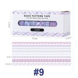  Bộ 8 cuộn Washi Tape theo chủ đề SA08 trang trí scrapbook, sổ tay planner,.. [ 065 ] 