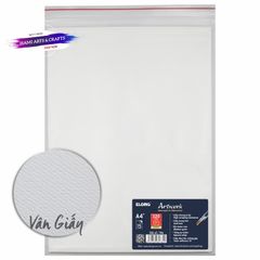  Giấy vẽ màu nước KLong + 320 GSM - 25% cotton - 15 tờ/tập MS: 784 