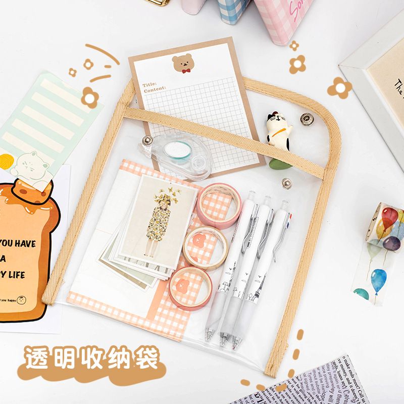  Túi đựng washi tape, sticker [ T68 ] 