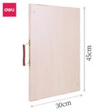  Bảng kê giấy vẽ bằng gỗ 8K Deli - 73881 / 73883 