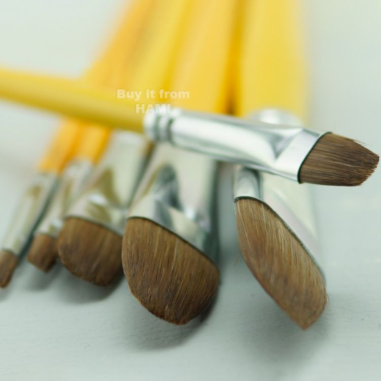 Bộ 12 cọ vẽ Keep Smiling, cọ nhọn – Họa cụ HAMI