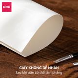  Giấy Vẽ Màu Nước Deli - 300gsm Tệp 16 tờ, dày dặn, độ loang tốt thích hợp với nhiều kỹ thuật - EC270 