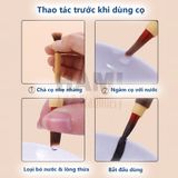  Cọ lông thỏ thân tre hội họa, thư pháp, vẽ tranh,... 