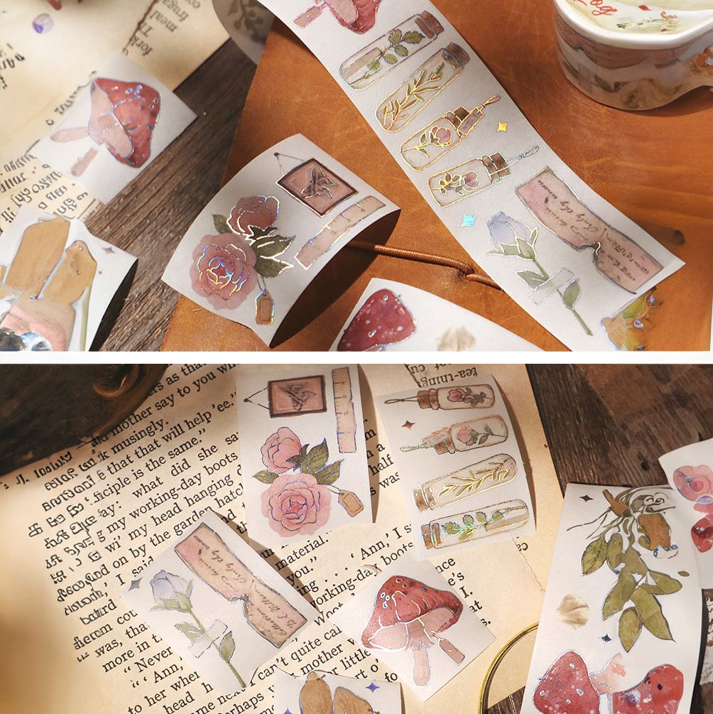  CUỘN WASHI TAPE REN NHŨ CHỦ ĐỀ ÁNH TRĂNG [ 079 ] 