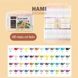  Bộ Bút Sơn Acrylic Giorgione Macaron 48 Màu Đầu Bút Mềm 