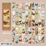  Sticker chủ đề vintage trang trí Scrapbook, sổ tay, vở - [ 118 ] 