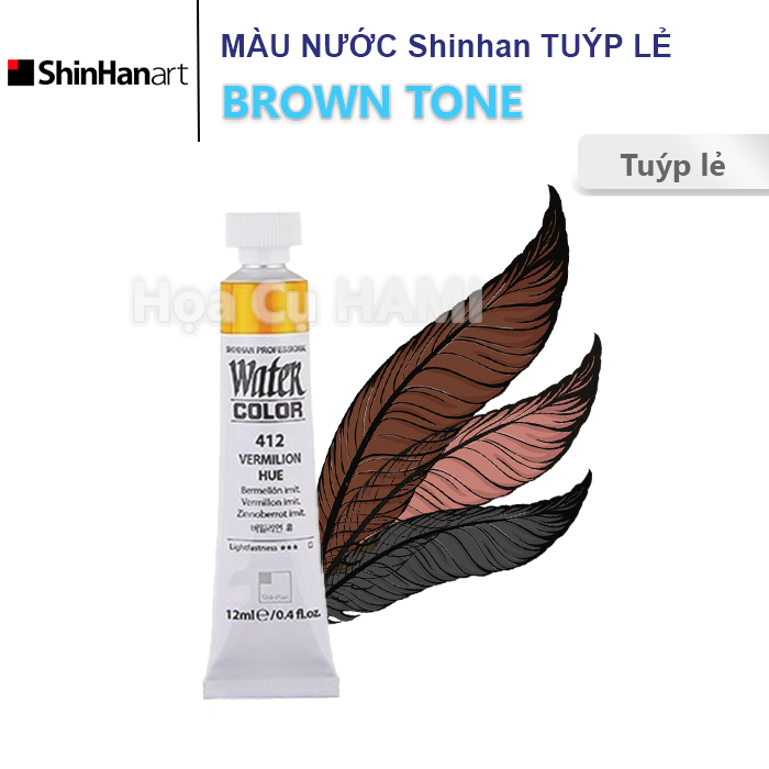  Màu Nước Lẻ SHINHAN PROFESSIONAL Tuýp 7.5ml - P3 