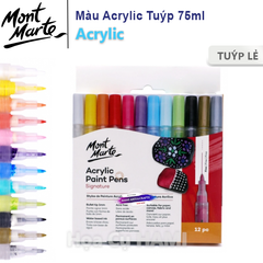  Bộ Bút Màu Acrylic 12 Màu Mont Marte 