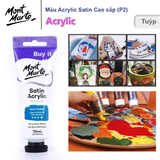  Màu Acrylic Satin Paint 75ml (2.5oz) (P2) 