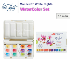  Màu nước White Nights phiên bản giới hạng BOTANICA Bộ 12 màu 