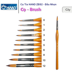  CỌ VẼ HAND ZBS2 (đầu nhọn) 