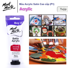  Màu Acrylic Satin Paint 75ml (2.5oz) (P1) 