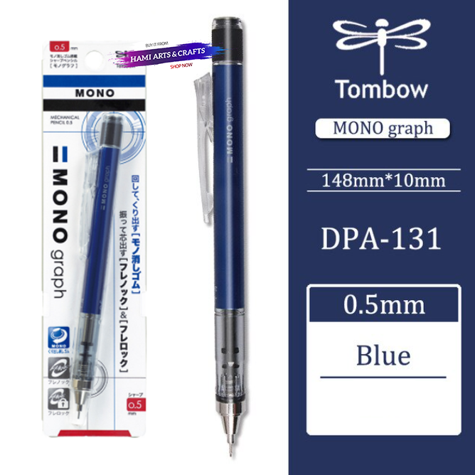  Bút Chì Bấm Tombow MONO Graph 0.3/0.5mm 