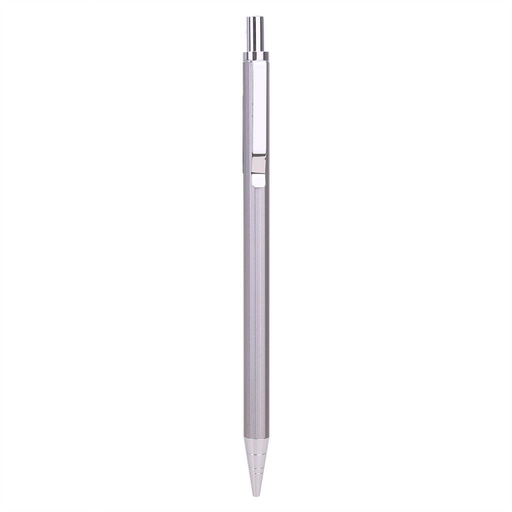  Bút chì kim bấm kỹ thuật 0.5mm Deli -1 chiếc - Mechanical pencil bảo vệ ngòi chì kèm đầu tẩy thân kim loại chống hao mòn - E6490 