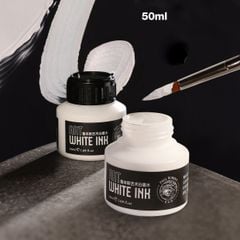  Mực trắng vẽ truyện tranh Paul Rubens White Ink (Trắng, 50ml) 