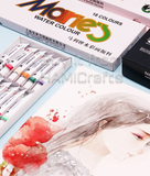  Màu nước Maries dung tích 12ml hộp trắng, water color maries 