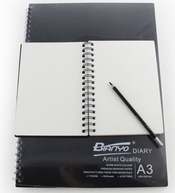  Sổ Vẽ Phác Thảo, Sketch Book Hãng Bianyo Tập A5/A4/A3 