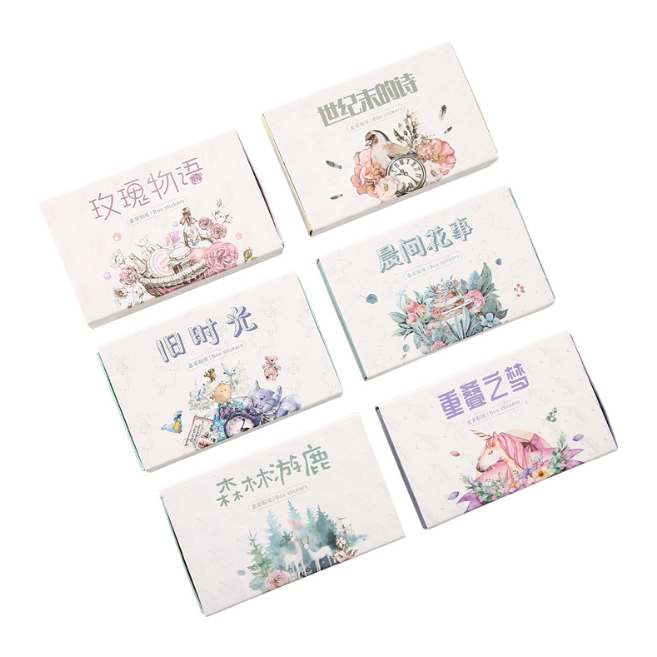  Sticker hộp trang trí Scrapbook, sổ tay, vở (Bộ 40 sticker)_ Chủ đề Kỷ Niệm_KNCR001 [ 023 ] 