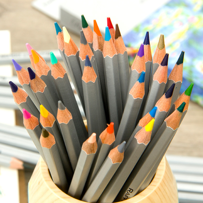 DIY] 🎨 Tự làm Bảng màu mẫu | Bộ bút chì tô màu Marco Raffine Colored  Pencils 72 colors. - YouTube