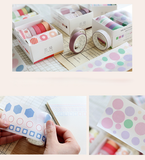  Washi Tape set 7 cuộn SA07-01 trang trí scrapbook, sổ tay planner,… [ 022 ] 